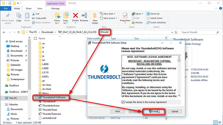 bootcamp windows 10 thunderbolt ethernet driver