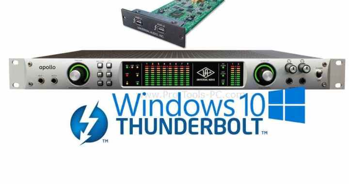 windows 10 bootcamp audio driver through thunderbolt